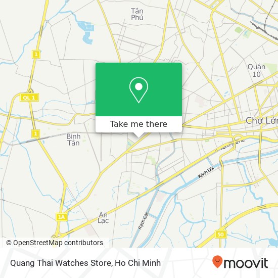 Quang Thai Watches Store map