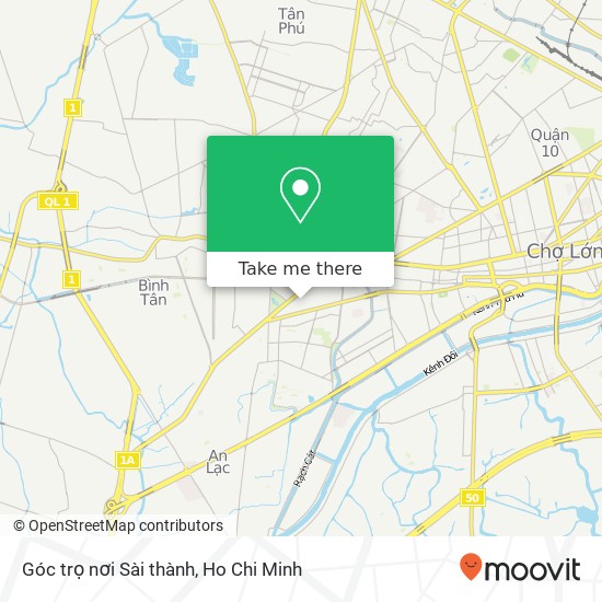 Góc trọ nơi Sài thành map