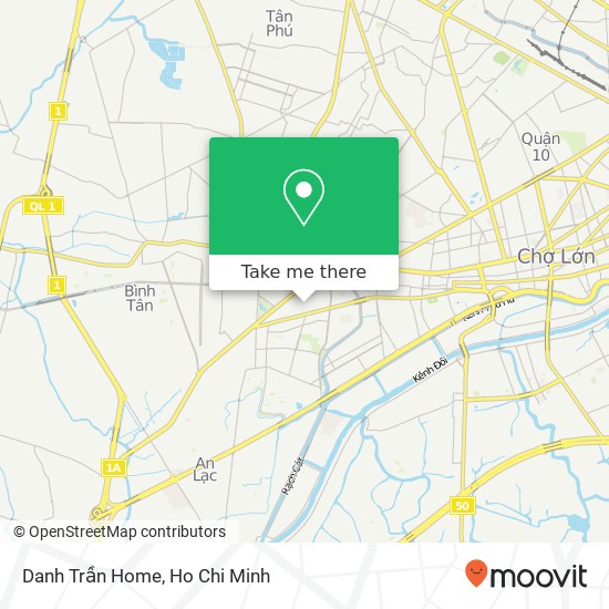 Danh Trần Home map