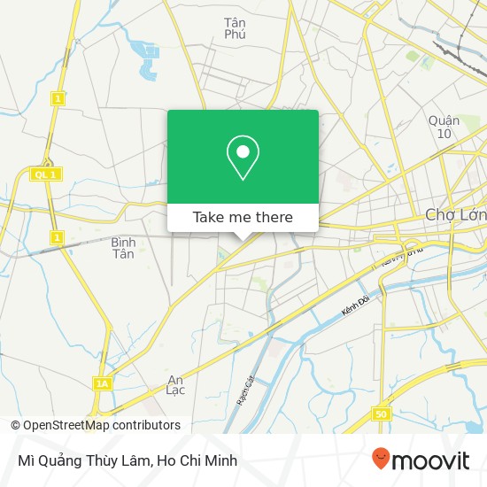 Mì Quảng Thùy Lâm map
