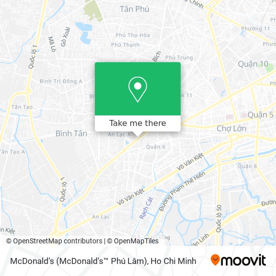 McDonald's (McDonald's™ Phú Lâm) map