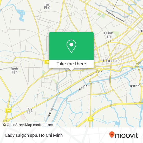 Lady saigon spa map