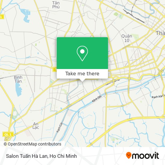 Salon Tuấn Hà Lan map