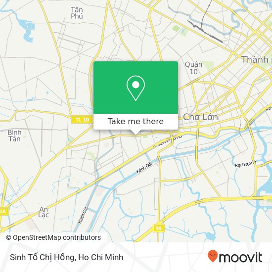 Sinh Tố Chị Hồng map