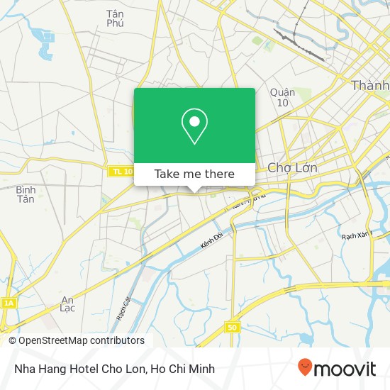 Nha Hang Hotel Cho Lon map