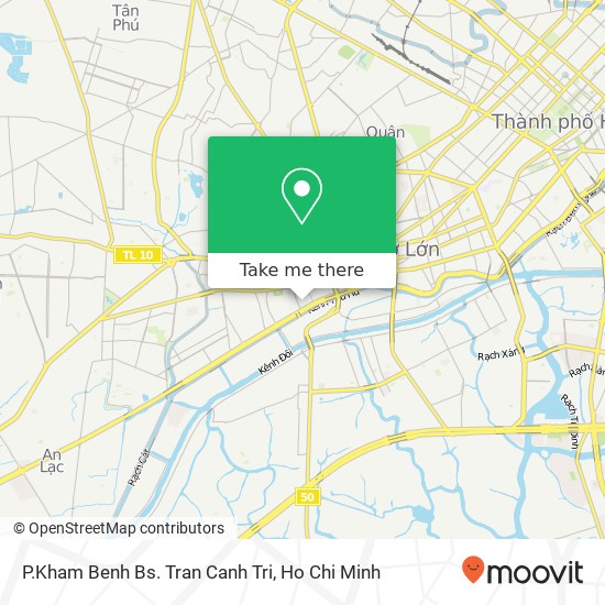 P.Kham Benh Bs. Tran Canh Tri map