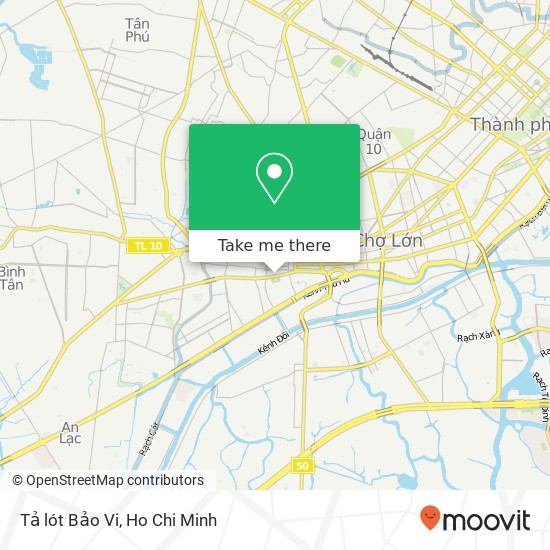 Tả lót Bảo Vi map