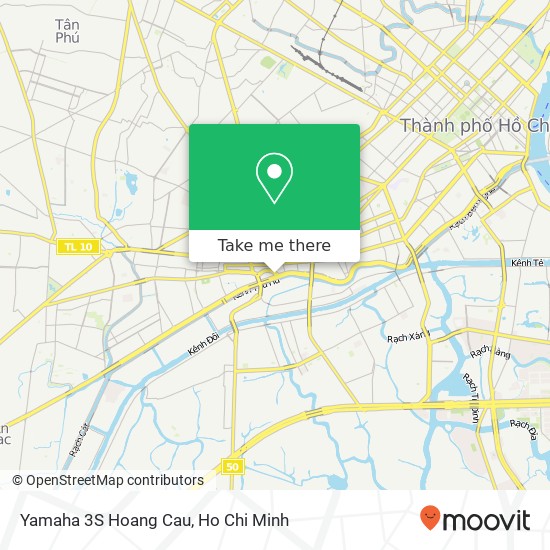Yamaha 3S Hoang Cau map