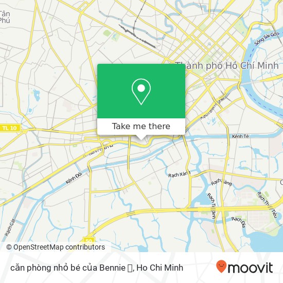 căn phòng nhỏ bé của Bennie  map