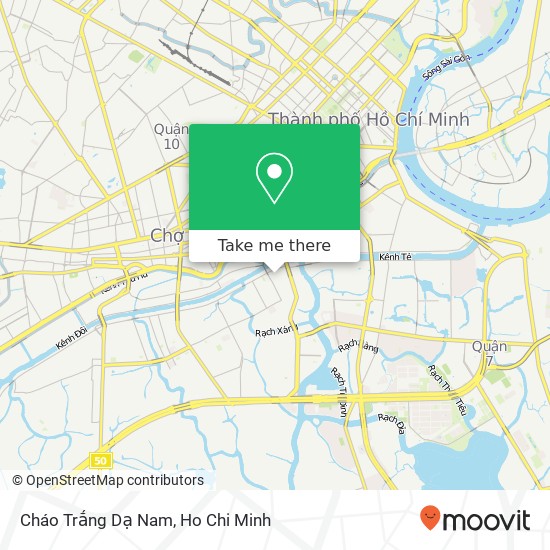 Cháo Trắng Dạ Nam map