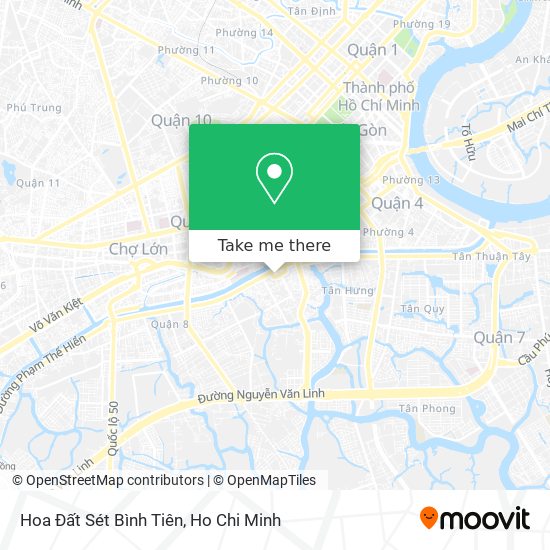 Hoa Đất Sét Bình Tiên map