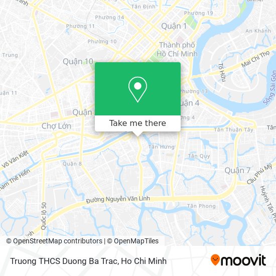 Truong THCS Duong Ba Trac map
