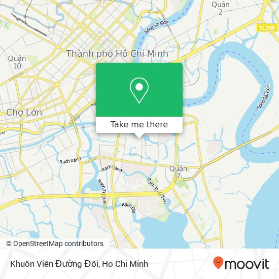 Khuôn Viên Đường Đôi map