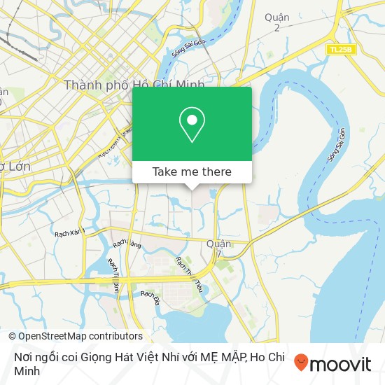 Nơi ngồi coi Giọng Hát Việt Nhí với MẸ MẬP map