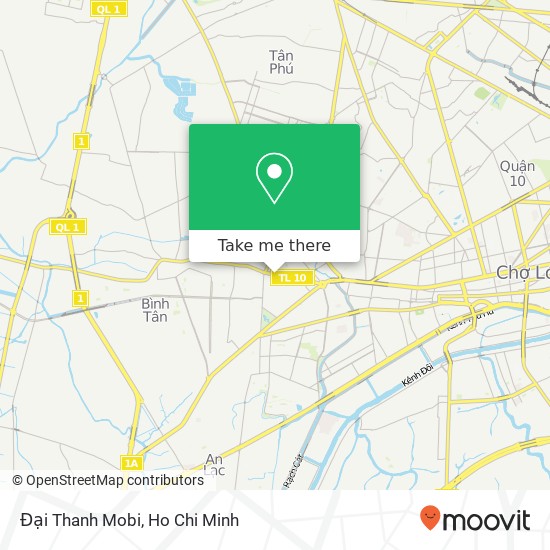Đại Thanh Mobi map