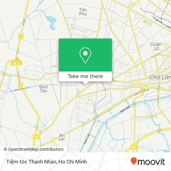 Tiệm tóc Thanh Nhàn map