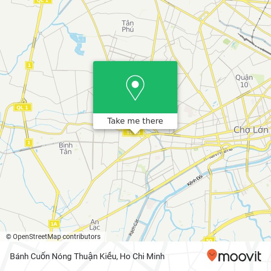 Bánh Cuốn Nóng Thuận Kiều map