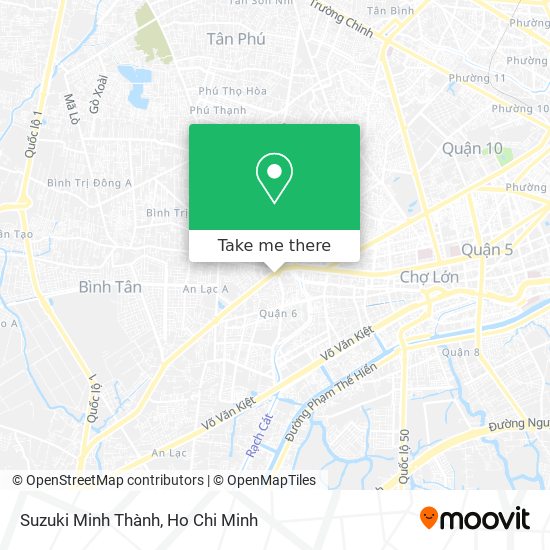 Suzuki Minh Thành map