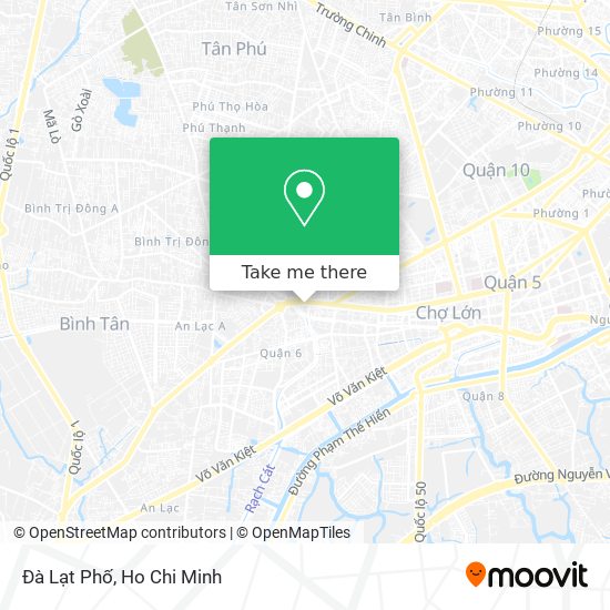 Đà Lạt Phố map