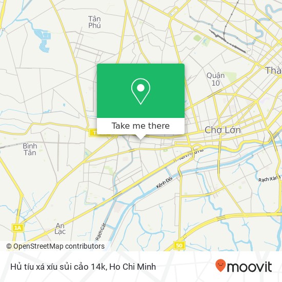 Hủ tíu xá xíu sủi cảo 14k map