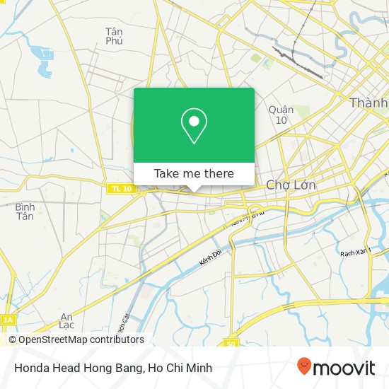 Honda Head Hong Bang map