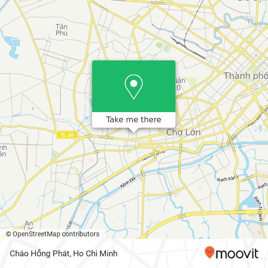 Cháo Hồng Phát map