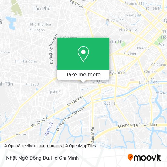 Nhật Ngữ Đông Du map