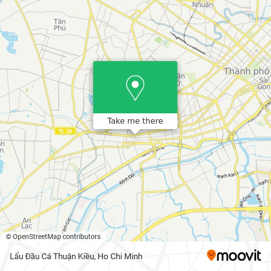 Lẩu Đầu Cá Thuận Kiều map