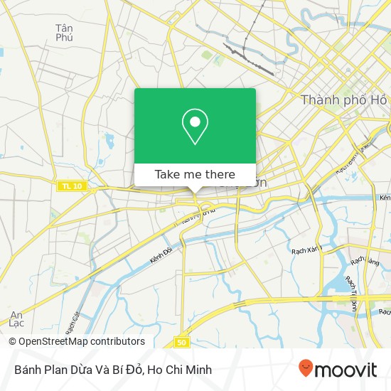 Bánh Plan Dừa Và Bí Đỏ map