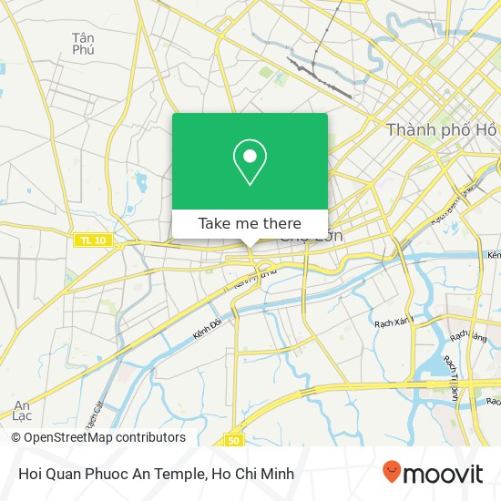 Hoi Quan Phuoc An Temple map