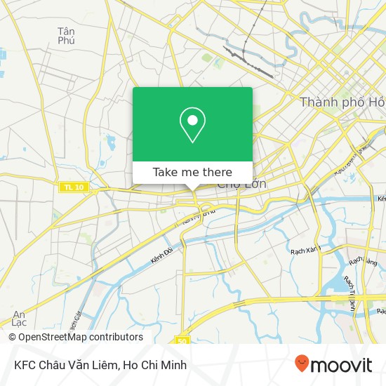 KFC Châu Văn Liêm map