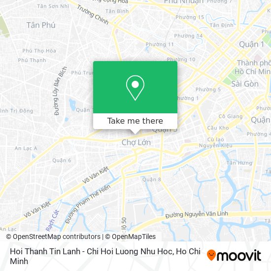 Hoi Thanh Tin Lanh - Chi Hoi Luong Nhu Hoc map