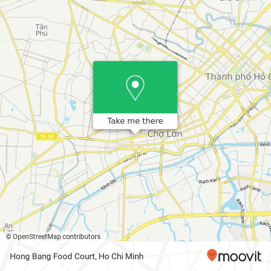 Hong Bang Food Court map