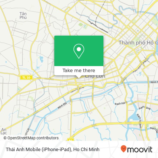 Thái Anh Mobile (iPhone-iPad) map