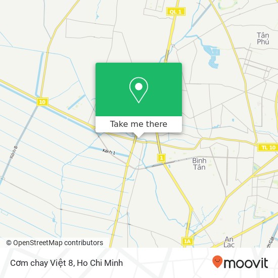 Cơm chay Việt 8 map