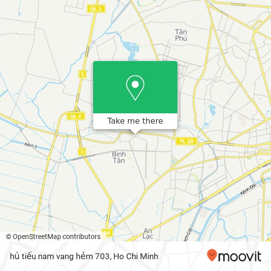 hủ tiếu nam vang hẻm 703 map