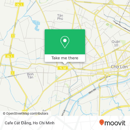 Cafe Cát Đằng map