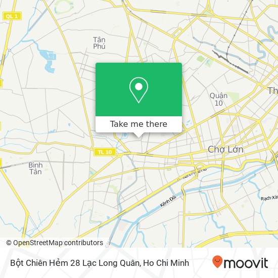 Bột Chiên Hẻm 28 Lạc Long Quân map