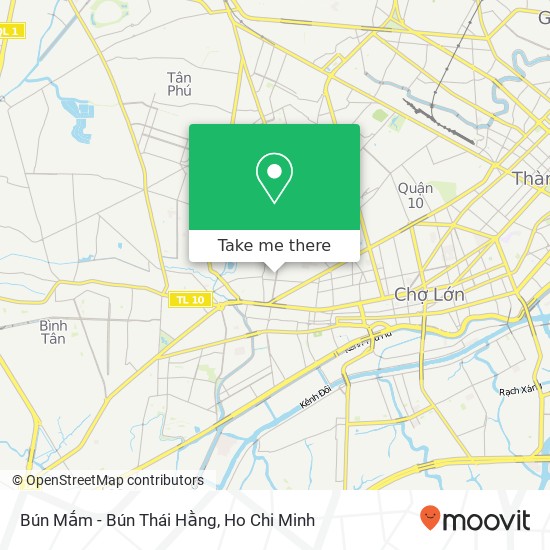 Bún Mắm - Bún Thái Hằng map