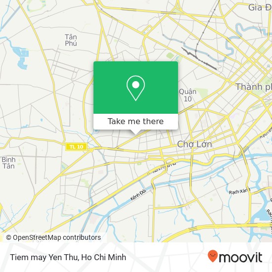 Tiem may Yen Thu map