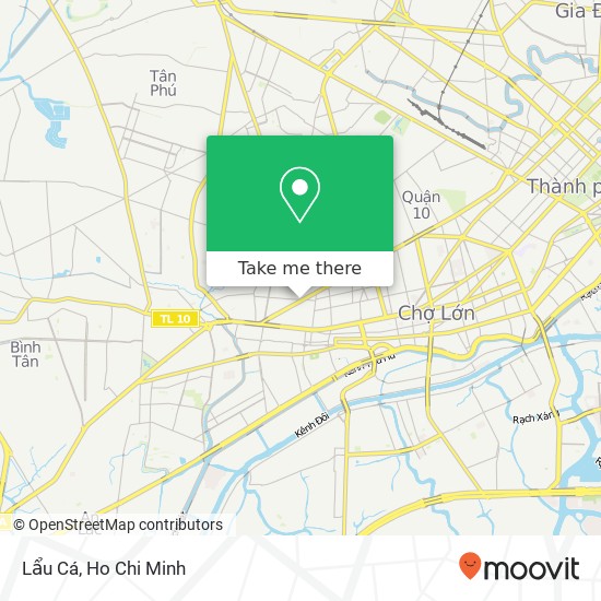 Lẩu Cá map