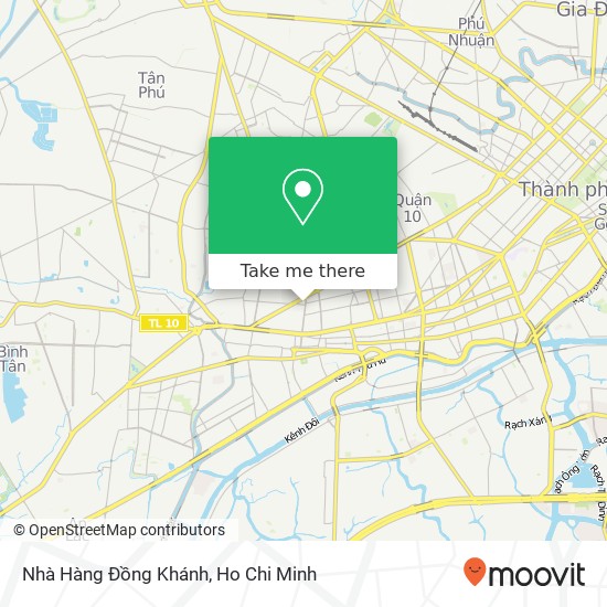 Nhà Hàng Đồng Khánh map
