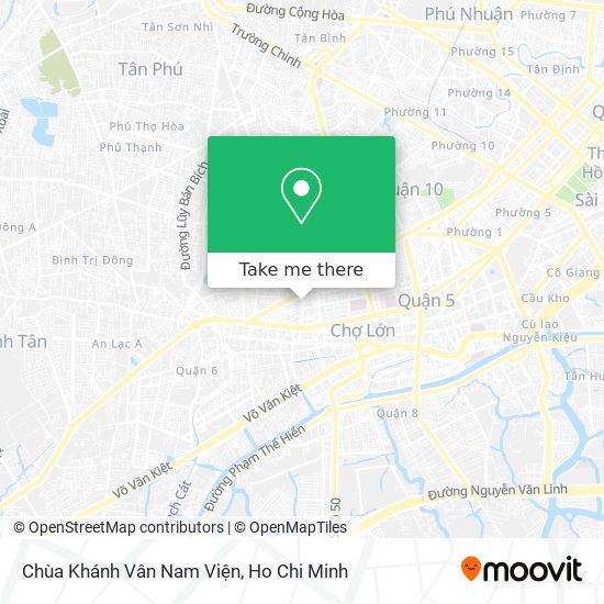 Chùa Khánh Vân Nam Viện map