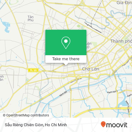 Sầu Riêng Chiên Giòn map