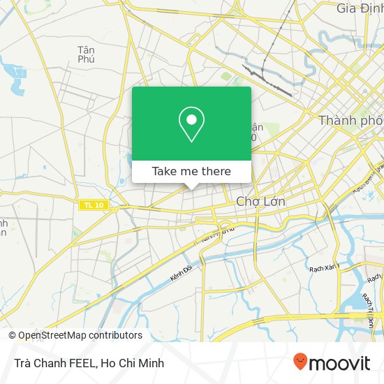 Trà Chanh FEEL map