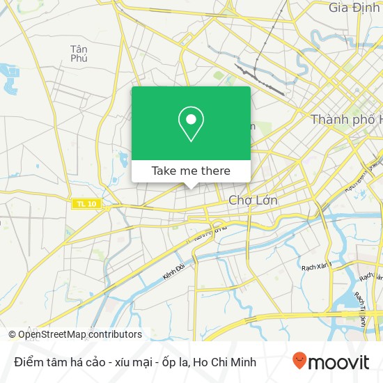 Điểm tâm há cảo - xíu mại - ốp la map