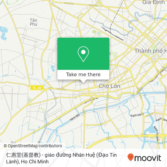 仁惠堂(基督教) - giáo đường Nhân Huệ (Đạo Tin Lành) map