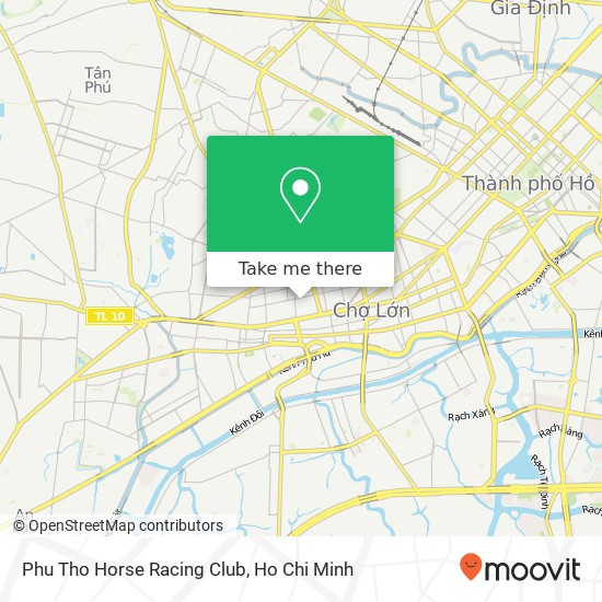 Phu Tho Horse Racing Club map