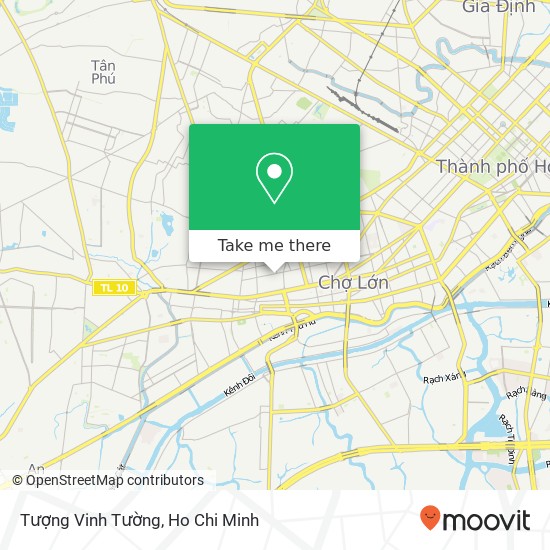 Tượng Vinh Tường map