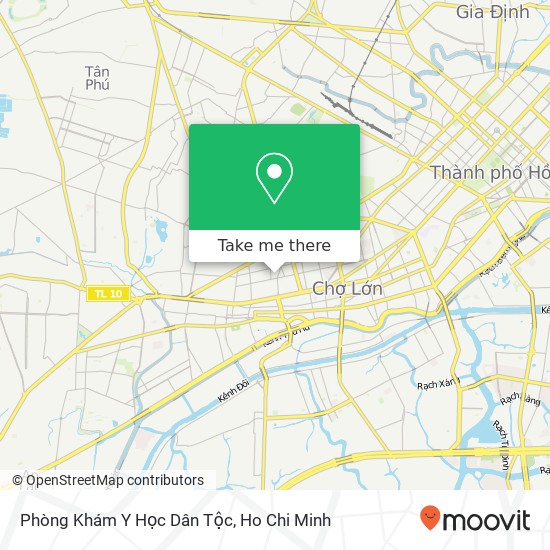 Phòng Khám Y Học Dân Tộc map